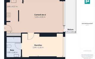 Apartament cu două camere pe Șoseaua Nordului - Poză 8