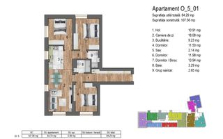 4 camere I Timpuri Noi I Direct Dezvoltator - Poză 11