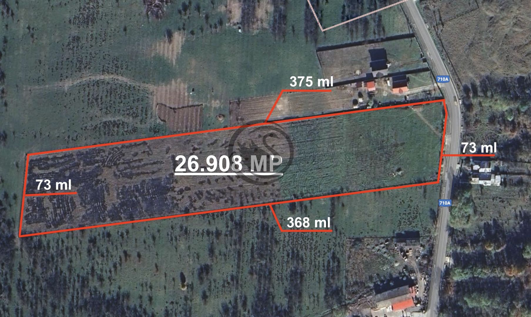 Teren intravilan de vanzare | 26.908 MP | Iedera de jos | Comision 0% - Poză 1