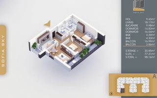 3 camere 7 minute M Nicolae Teclu Titan Palldy - Schiță 7