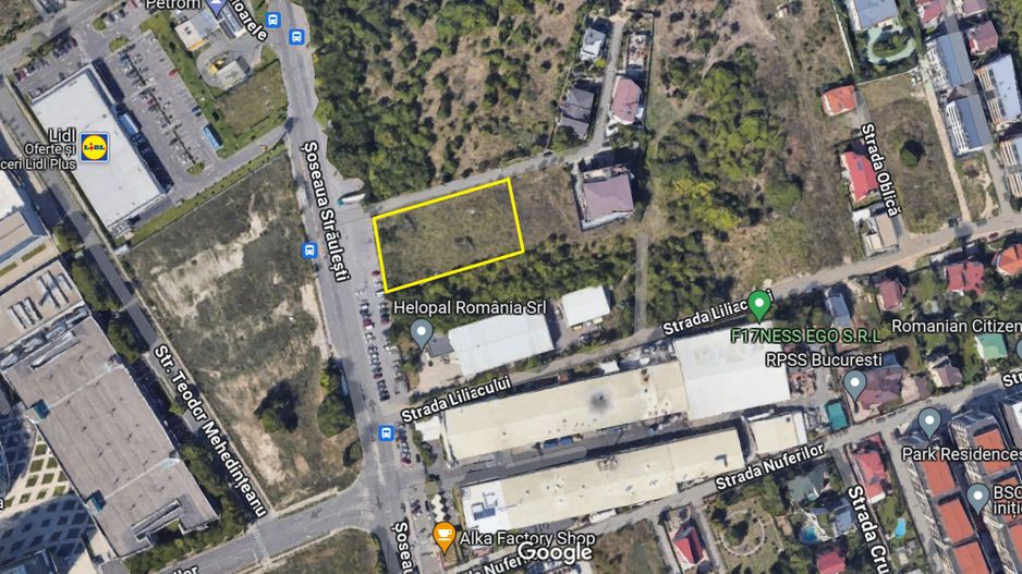 Teren 2600mp | Sector 1 | Pozitie excelenta | Dubla deschidere - Schiță 10