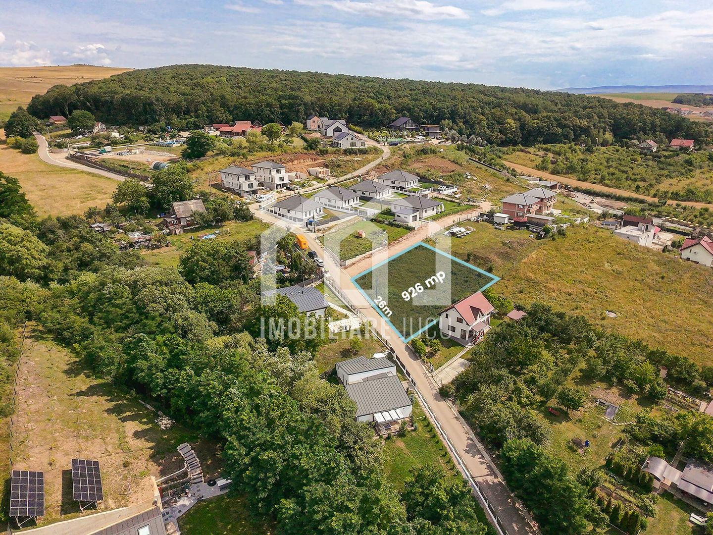 Teren Premium 926 mp în Jucu de Sus | Zonă Exclusivistă lângă Pădure - Poză 1