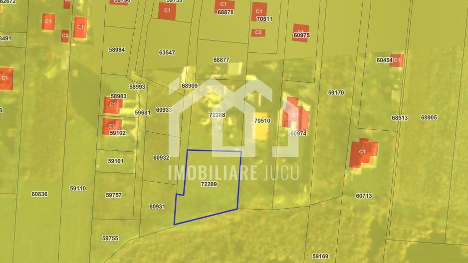 Teren Intravilan Construibil 1093mp - Jucu de Mijloc - Poză 7