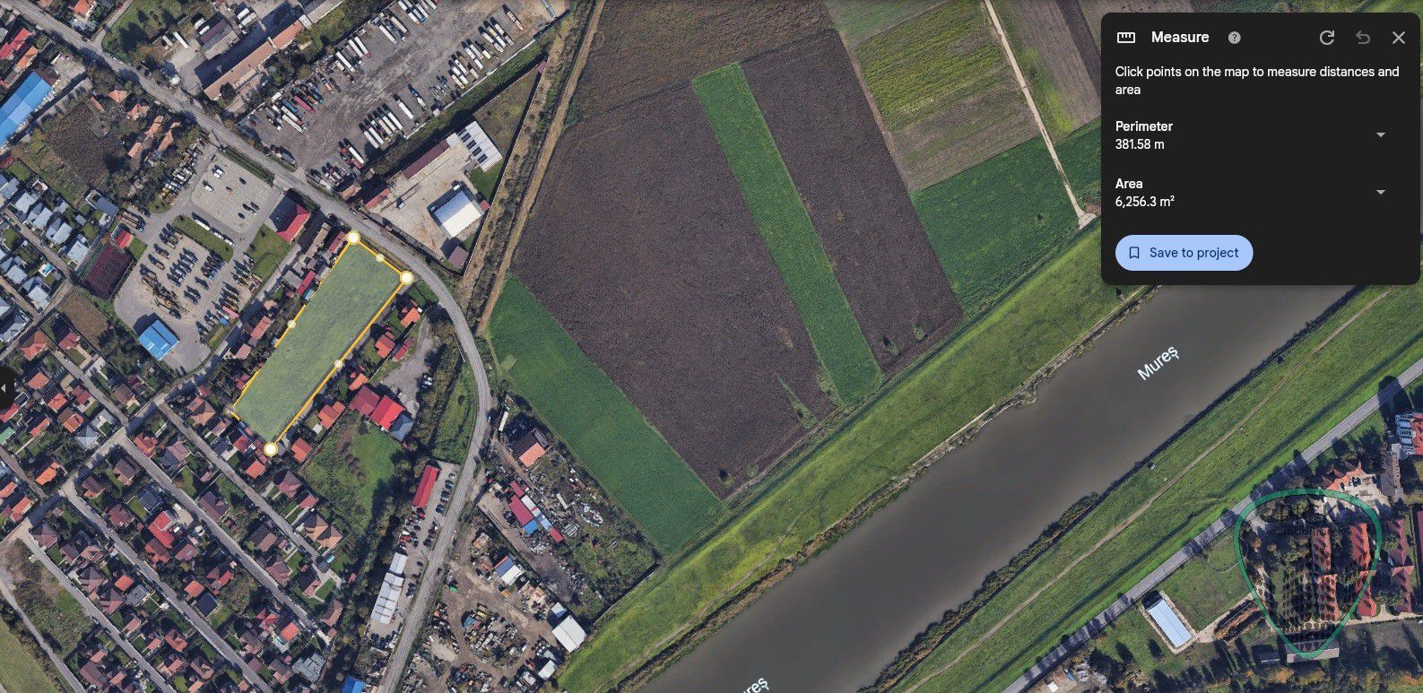 P 1084 - Teren de 6131 mp în județul Mureș, Sâncraiu de Mureș - Poză 1