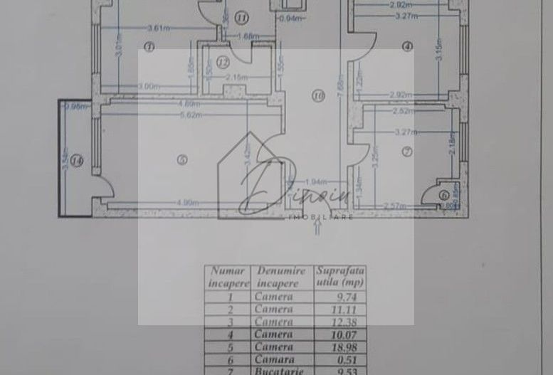COM 0% I Apartament 4 camere Basarabia Bd Chișinau I 105mp centrala - Poză 2