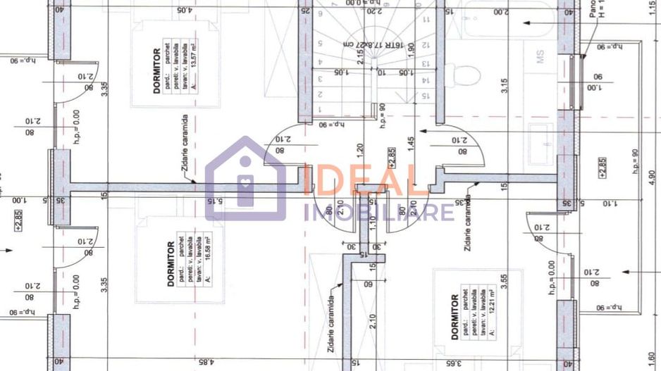 Casa Insiruita cu 4 camere, in Cartierul Arhitectilor - Schiță 5