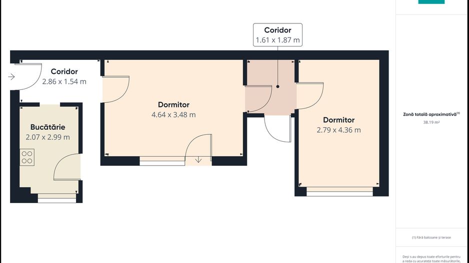 Apartament 2 Camere, Zona Girocului - Poză 7