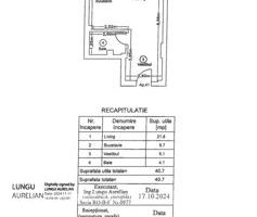 Studio spațios | Ivory Residence Pipera | 40.7 mp | Etaj 2 - Schiță 8