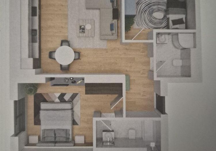 Apartament cu 3 camere in complexul rezidențial Cortina North - Poză 3