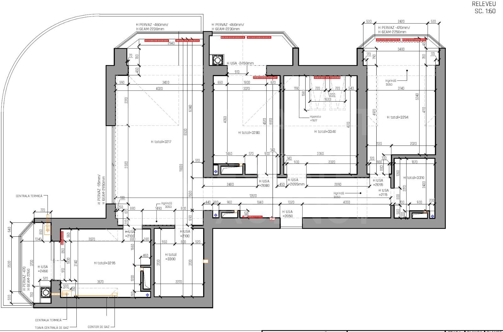Vânzare, penthouse, 4 camere, strada Alba Iulia, Buiucani. - Schiță 31