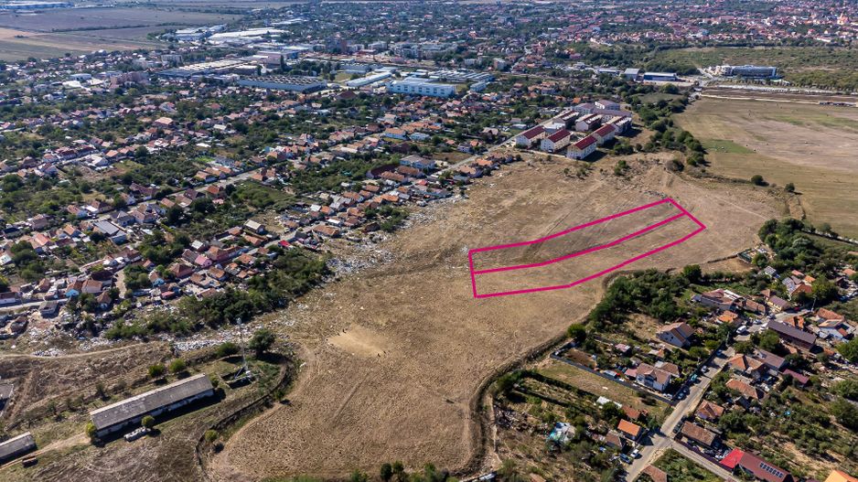 Teren intravilan pentru construcții – Sânnicolau Mic, Arad 12 euro/ mp - Poză 1