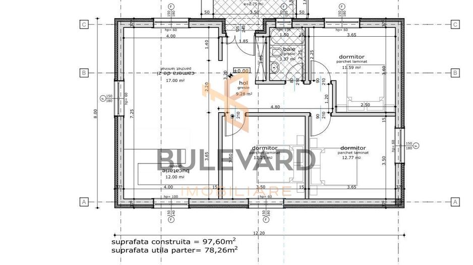 Casa noua cu 4 camere/78 mp/teren 2000 mp/55 km de Cluj-Napoca! - Poză 2