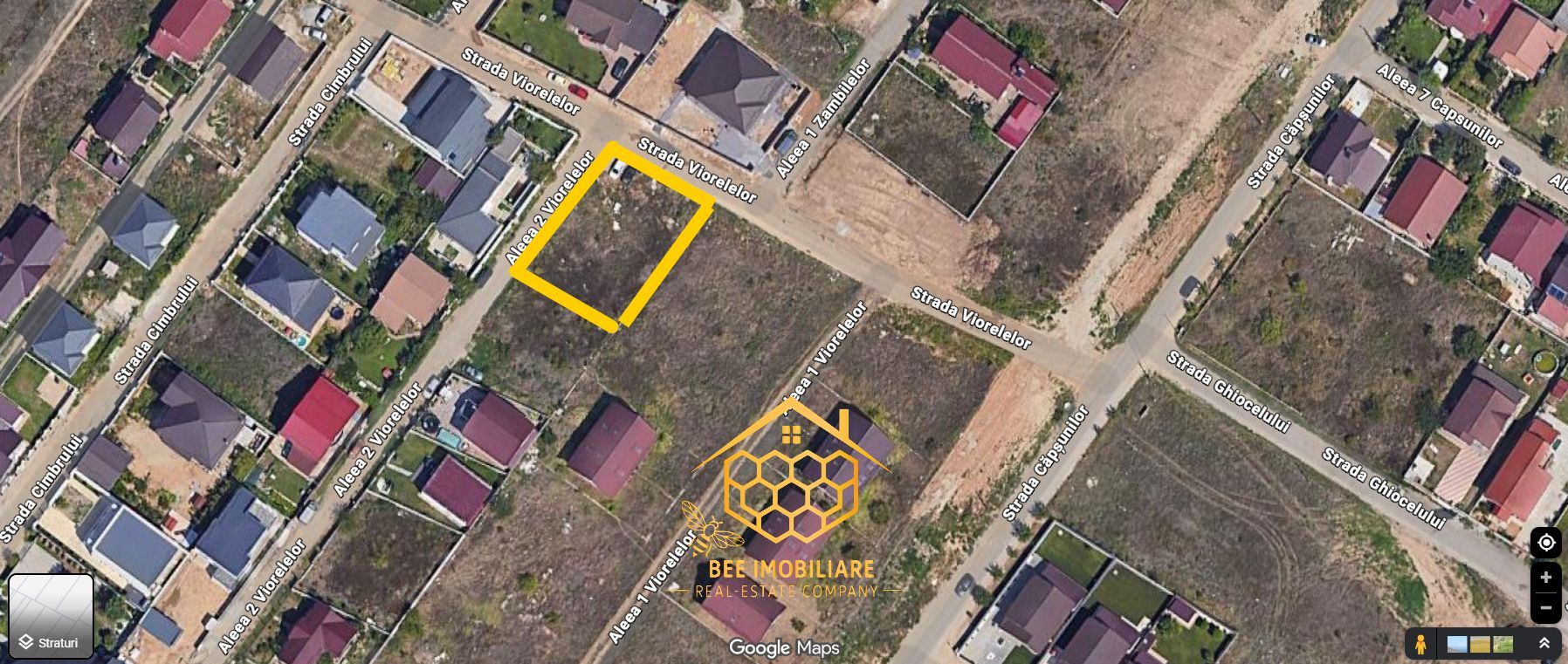 Teren Intravilan 440 mp, pe Colt – Zona Damila - Poză 1