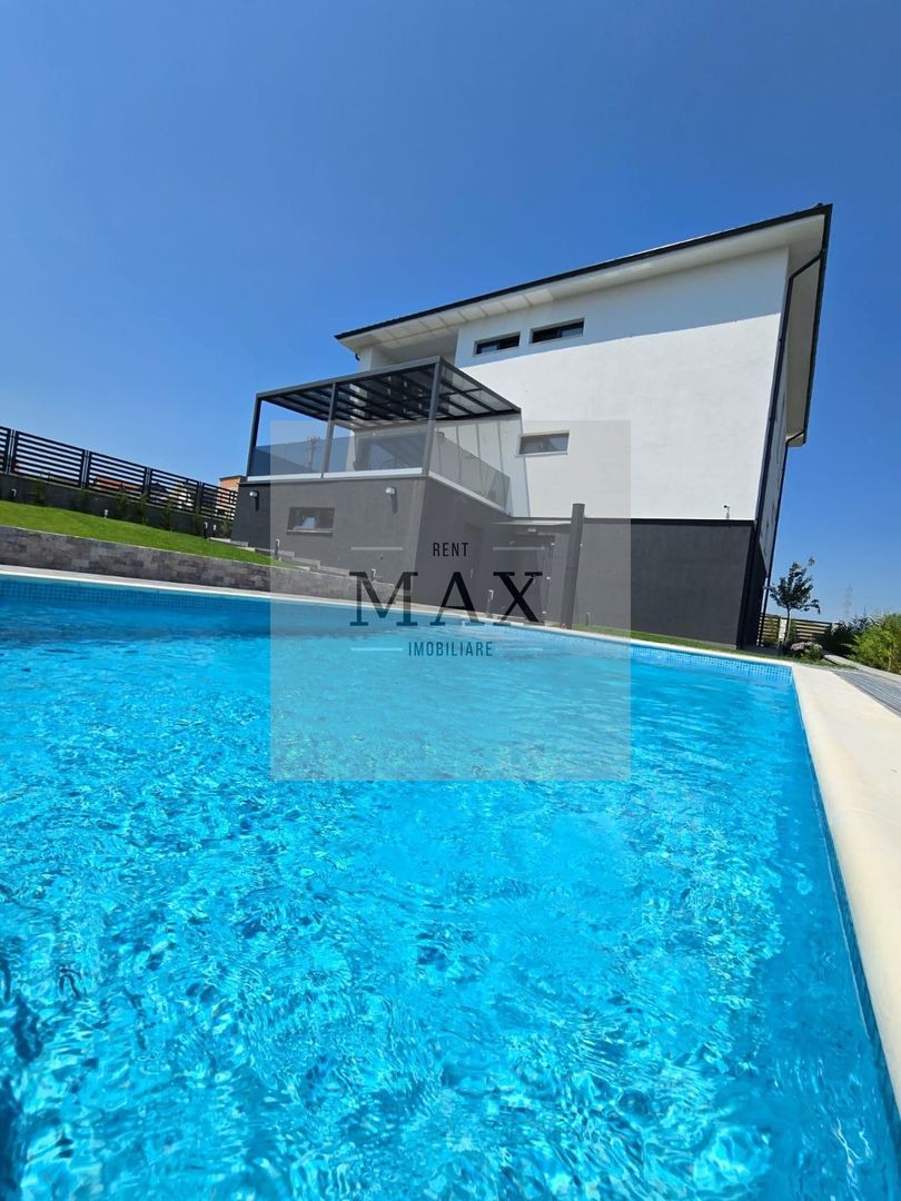 Vilă ultra-premium cu SPA și piscină de vânzare Chinteni Cluj - Poză 1
