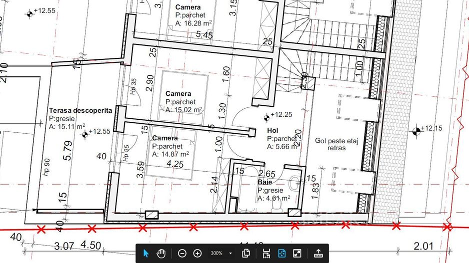Apartament tip Penthouse Premium – 2 niveluri, 2 terase - IRA! - Schiță 14