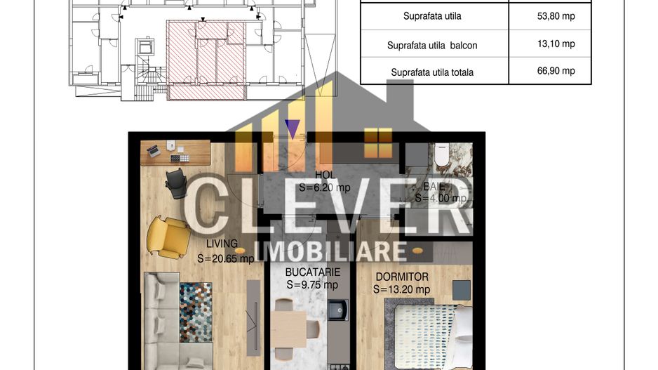 Theodor Pallady-Metrou Nicolae Teclu-2 camere-Comision 0 - Poză 2