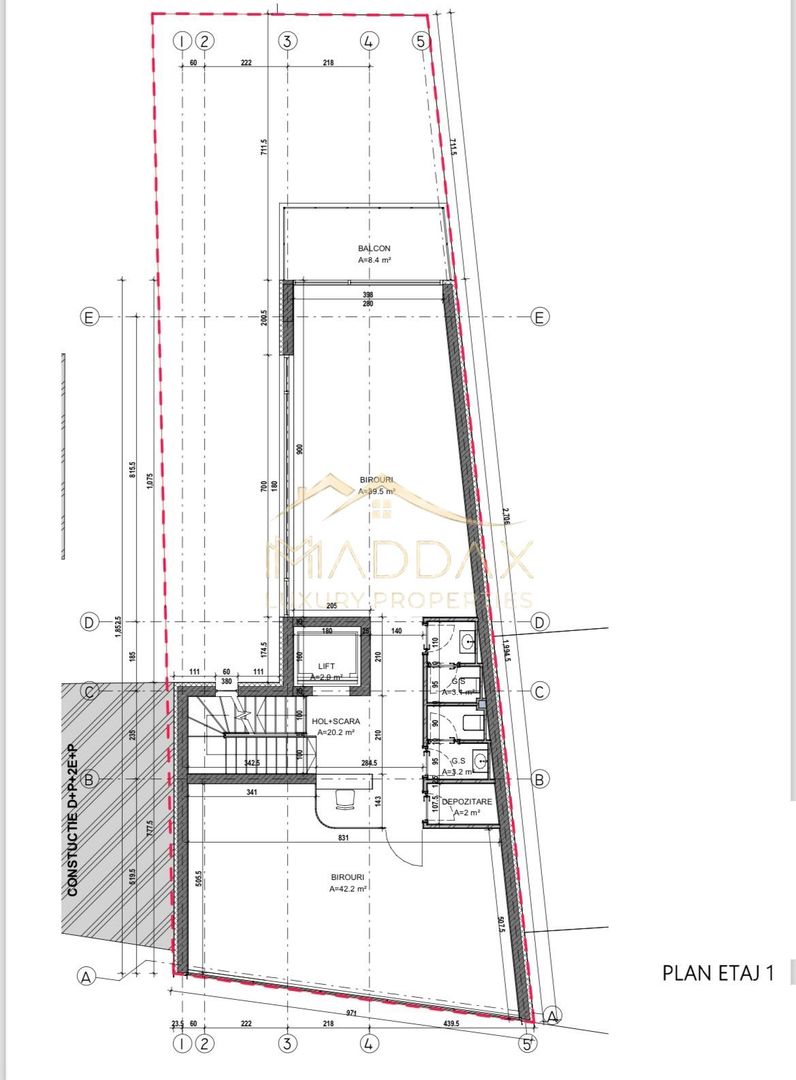 Spatiu birouri***2 etaje//300 mp//Imobil NOU**Central - Poză 9