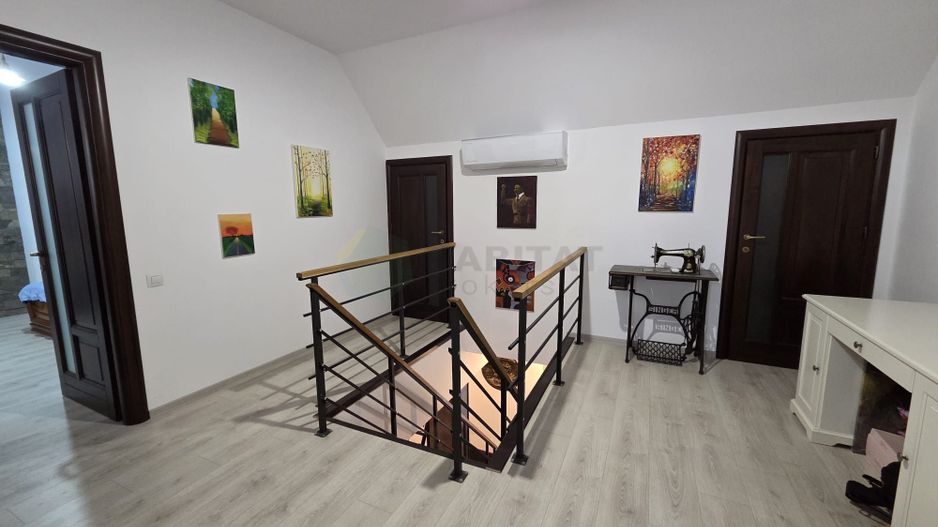 Casă unicat, stil american, 4 camere, garaj, teren 450 mp – Tunari - Poză 23