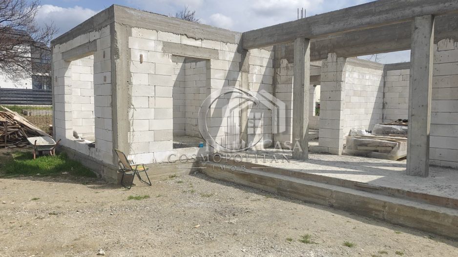 Casa in constructie si teren in Vernesti BZ SC=150mp teren=509mp d=20m - Poză 15