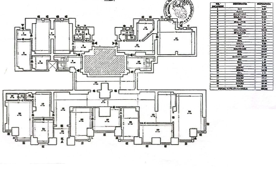 Spațiu Comercial Ultracentral de Închiriat – 435 mp - Unirii - Schiță 22
