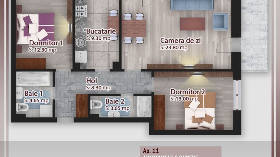 AP. 3CAM+LOC DE PARCARE GRATUIT / IDEAL LOCUINTA SAU INVESTITIE! - Poză 1