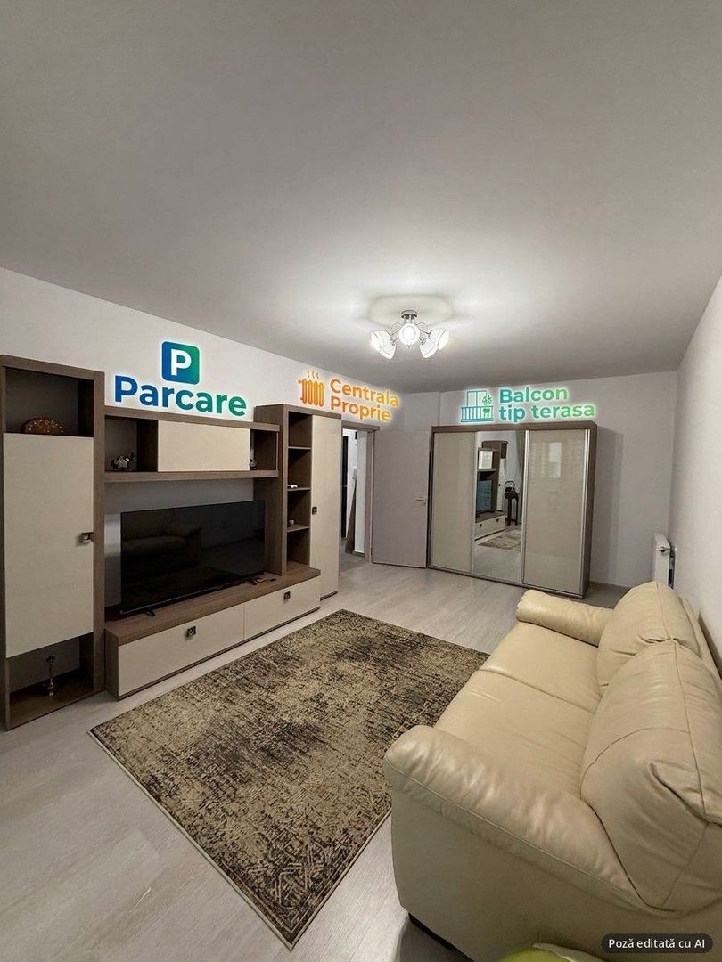 2 Camere Drm Gura Calitei/ Centrala/ Parcare - Poză 1