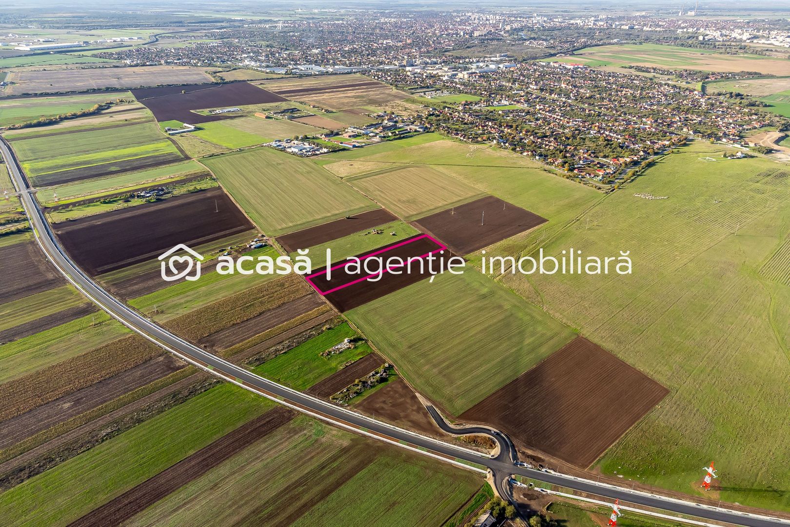 PRET REDUS Teren pozitionat strategic pe soseaua de centura 6 euro mp - Poză 2