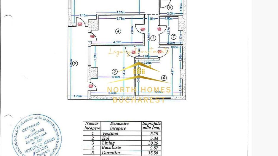De vânzare: Apartament 3 camere – Unirii / Piața Alba Iulia | Parcare subterana - Poză 8