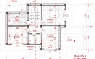 Casă individuală cu 4 camere, 2 băi, P+1E, în Valea Ursului, zona Pădurii Uricani, strada Arțarului - Poză 7