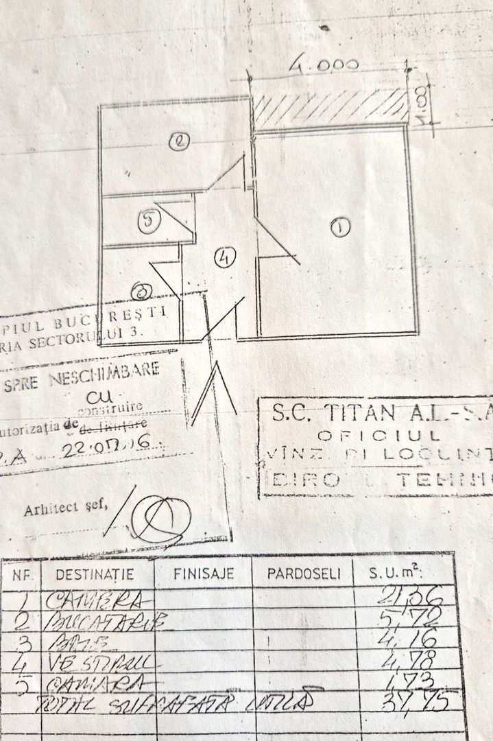 Vanzare Garsoniera 42 mp intre Vitan Mall/ Metrou Dristor - Poză 5