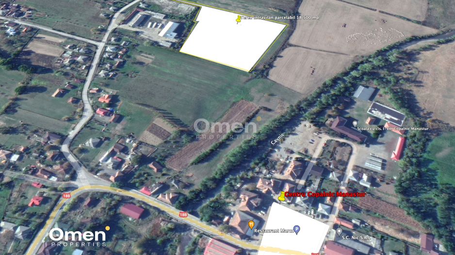 Teren intravilan parcelabil Copalnic-Manastur - Poză 2