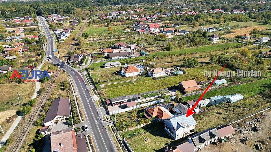 Casă P+1 la roșu, teren 2.600 mp – DN73, Mihaești - Poză 12