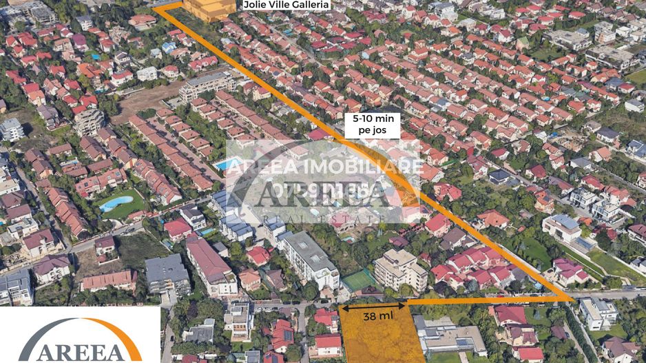 Teren 5.000 mp –propunere din 10.065 mp zona Iancu Nicolae-Jolie Ville - Poză 2