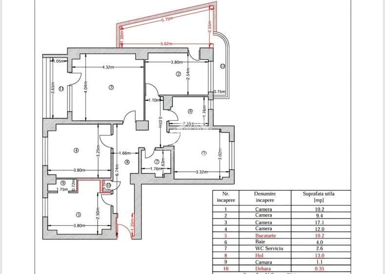 Apartament 4 camere | Romana - Dorobanti | Bloc reabilitat 1980 - Poză 6