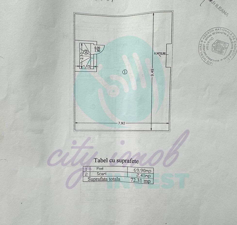 Casa in Vatra Luminoasa cu o curte generoasa - Poză 17