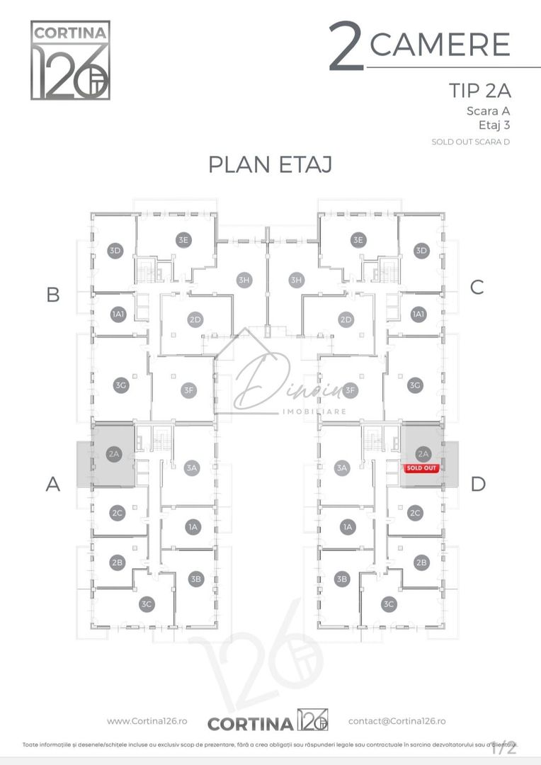 Apartament 2 camere Cortina 126 I Iancu Nicolae I Cambridge School - Poză 30