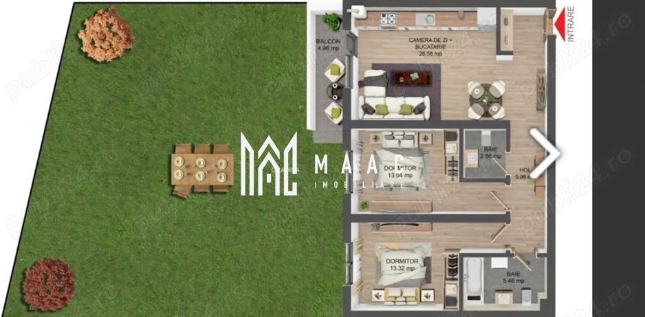 Apartament 3 camere | Gradina | 109 MP | Parcare | Selimbar - Poză 2