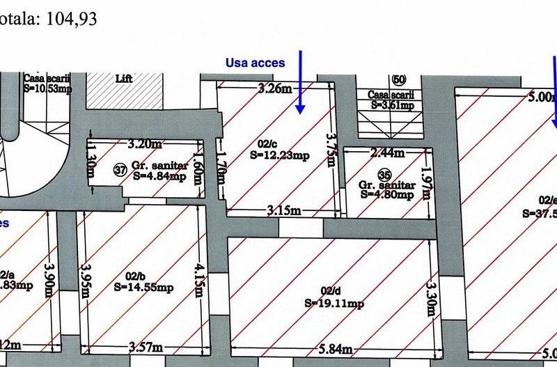 Spatiu birou in cladire istorica restaurata - Poză 15
