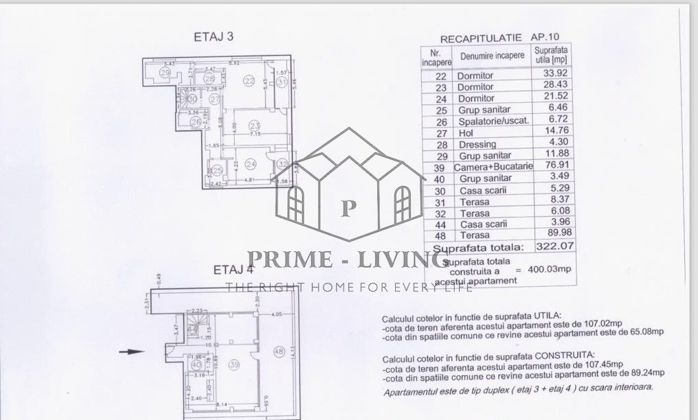 DUPLEX SUPERB CU 4 CAMERE LA  INCHIRIERE IN ZONA FLOREASCA - Schiță 28