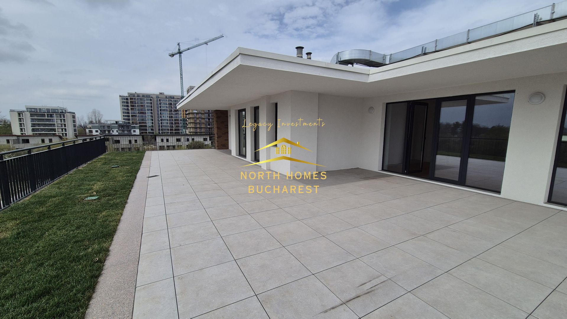 Penthouse 4 camere, 4 bai, 166 mp, terasa 145 mp - metrou Starulesti - Poză 22