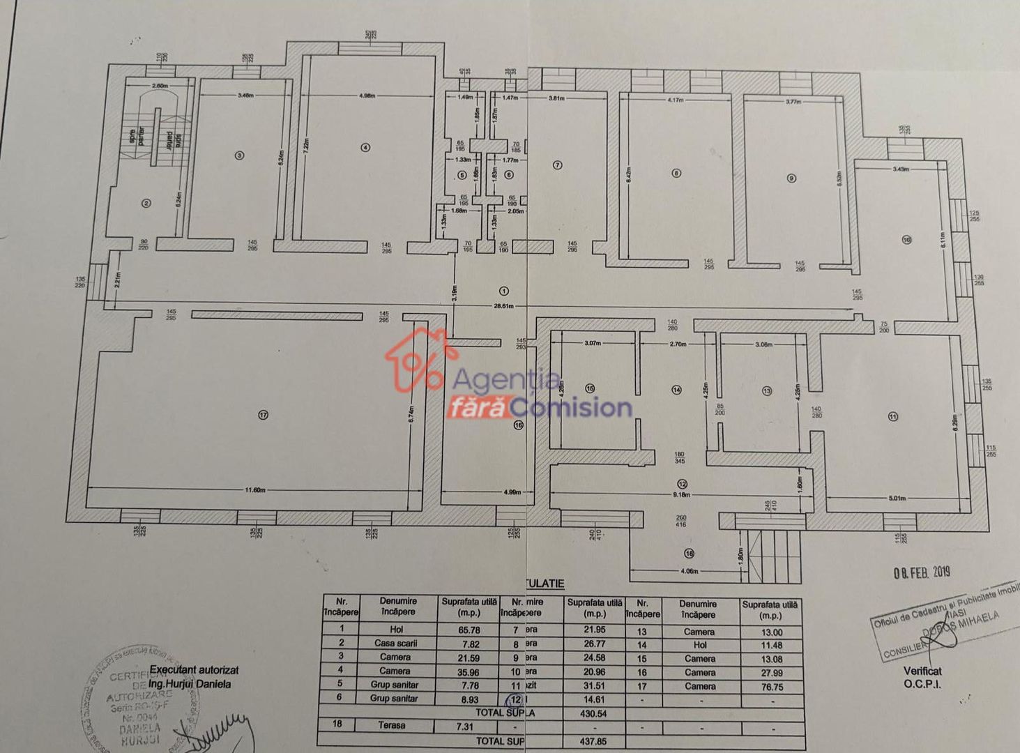 Casa 600mp, Copou, 1.2 mil Euro - Poză 4