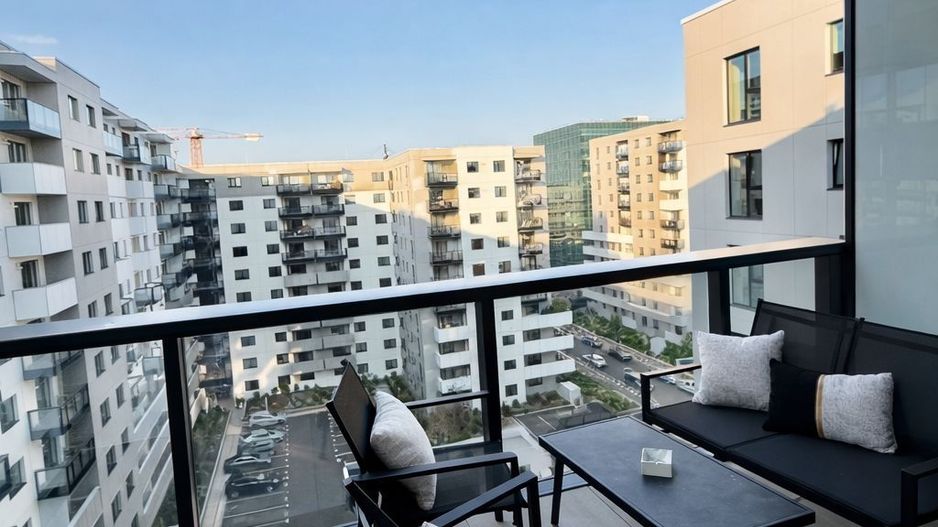 Apartament 3 camere de inchiriat parcare inclusa | Cortina North - Poză 11