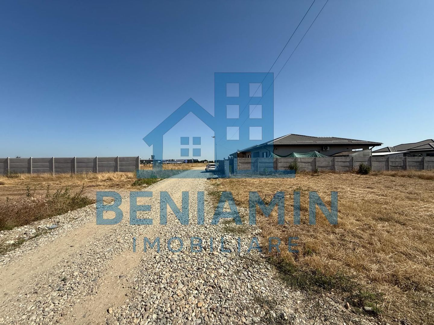 490mp-Zona Aeroport-Metro-Intravilan-Imprejmuit-Vecini-Gaz-Curent - Poză 1