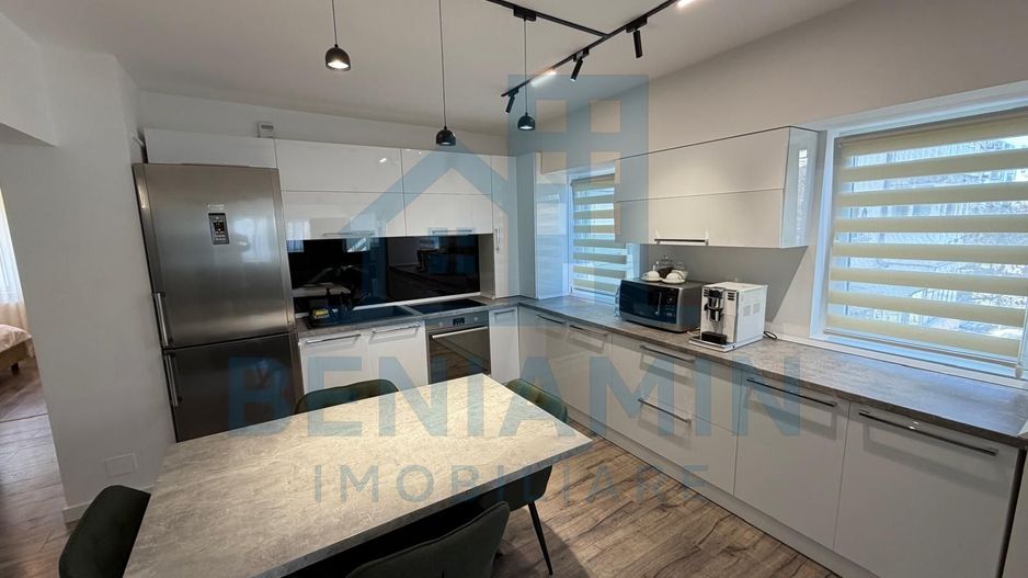 3 Decomandate-Etaj 2-Centrala termica-83mp-Mobilat-Utilat-Liber - Poză 3