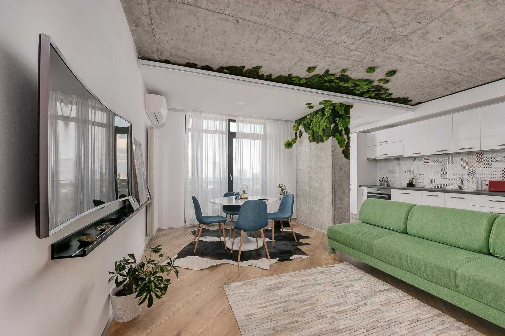 Ap 2 Cam de inchiriat/ Dinamic City/ Et 9 Vedere Deschisa - Poză 2