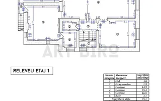 Zero comision, 160mp vila cu smochin B. Vacarescu, birou - comercial - Schiță 19
