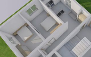 Apartament 3 cam, LALELELOR, CETATE, de la Dezvoltator, comision 0% - Poză 3