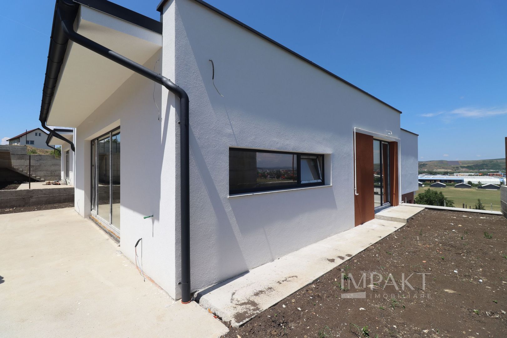 Casa individuala semifinisata, teren 600 mp, Chinteni! - Poză 3