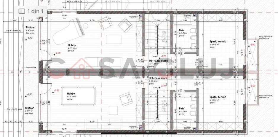 Duplex semifinisat cu vedere panoramica zona Voronet! - Poză 7