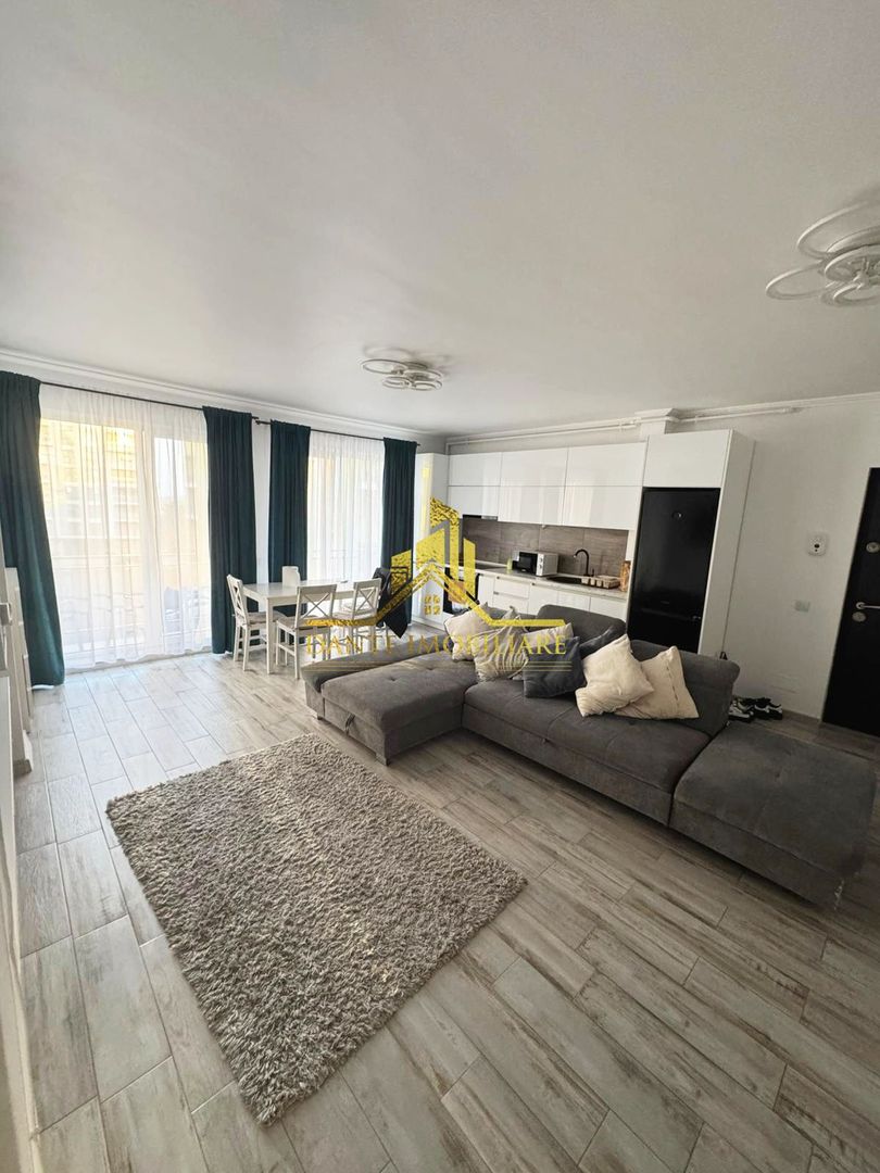 2 camere, modern, bloc nou, terasa, parcare, Calea Turzii, OMV - Poză 1